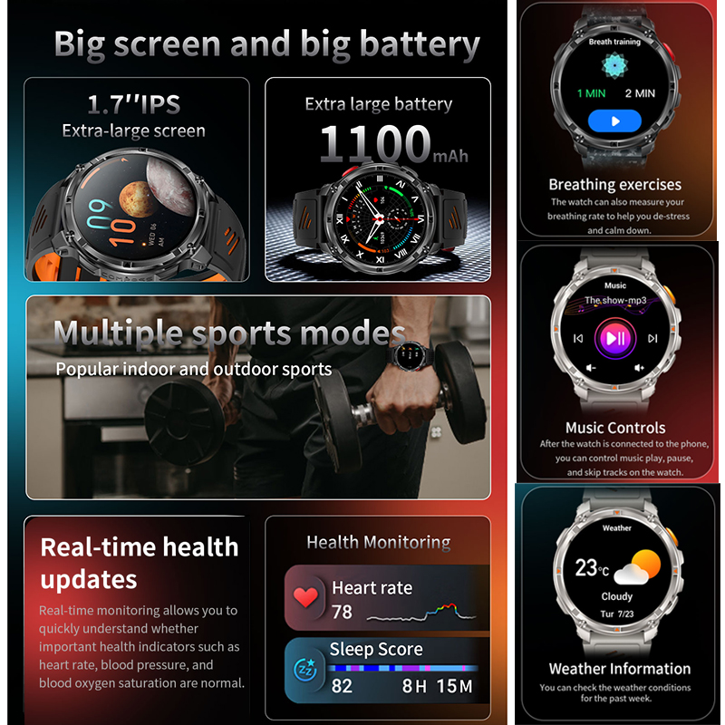 Smartwatch 2026 New T-Rex3 Pro – Outdoor Camping Japan recenzja i cena