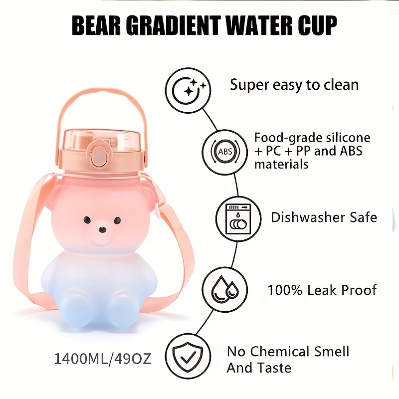 1 szt. Butelka na wodę z urocz – Bear Canister recenzja i cena
