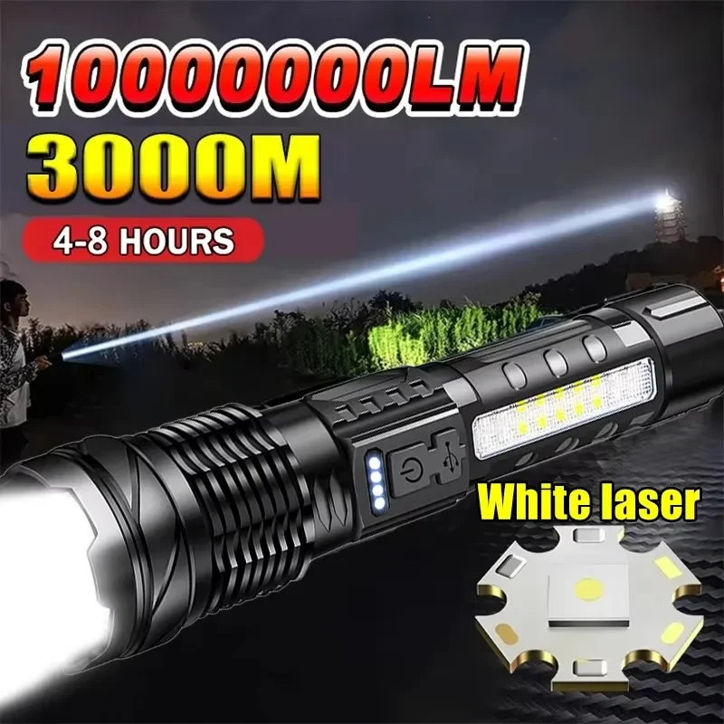 Mocna latarka LED z wyświetlac – Outdoor Camping And Fishing recenzja i cena