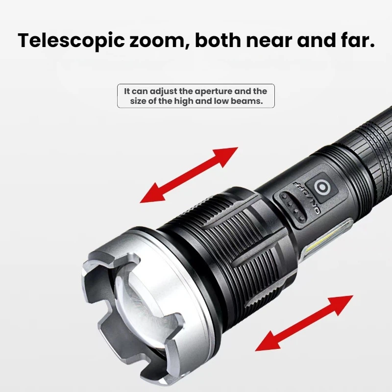 Wysokiej mocy latarka LED, tel – Outdoor Camping And Fishing recenzja i cena