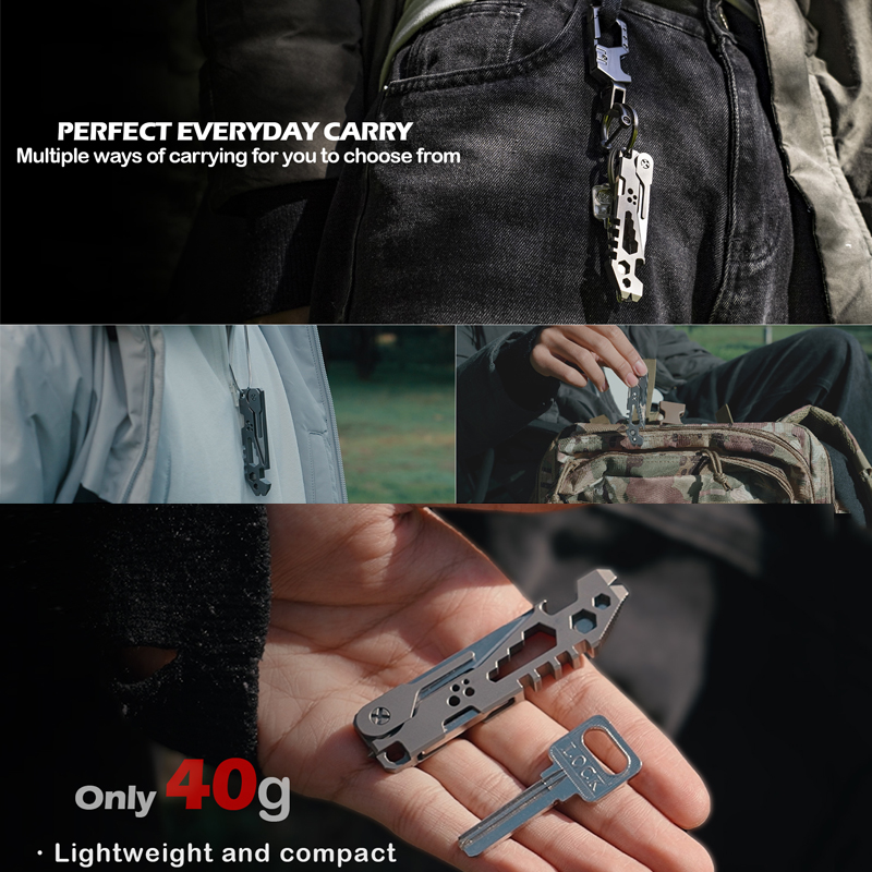 CNC 11 w 1 Tytanowy Łom Nóż Ot – Outdoor Camping Knife recenzja i cena